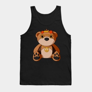 Hippy Teddy Bear Tank Top